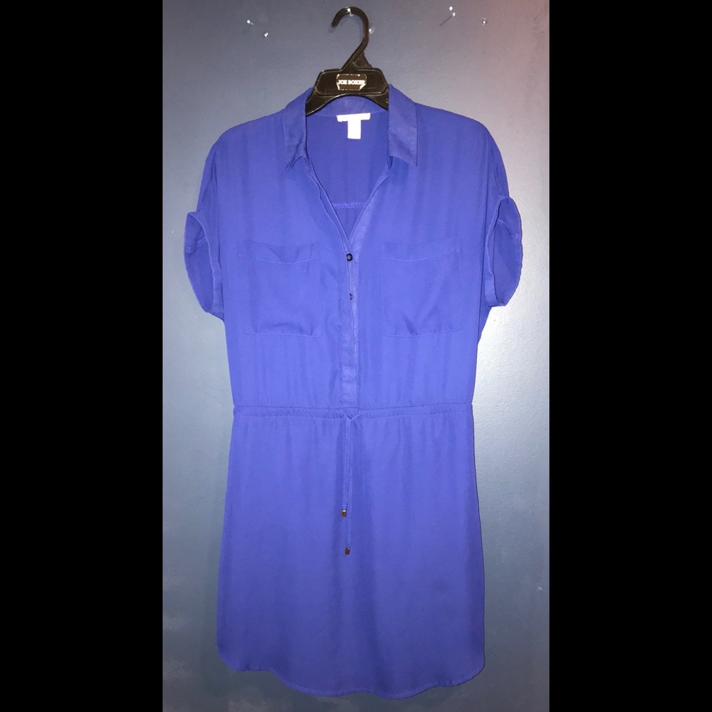 Button up dress